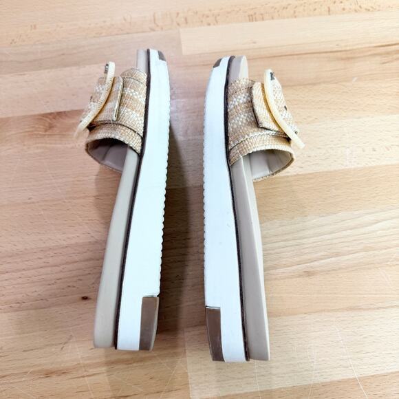 Sam Edelman Ariane Sandal Neutral Tan Buckle Sip On Size 7 - Picture 4 of 7